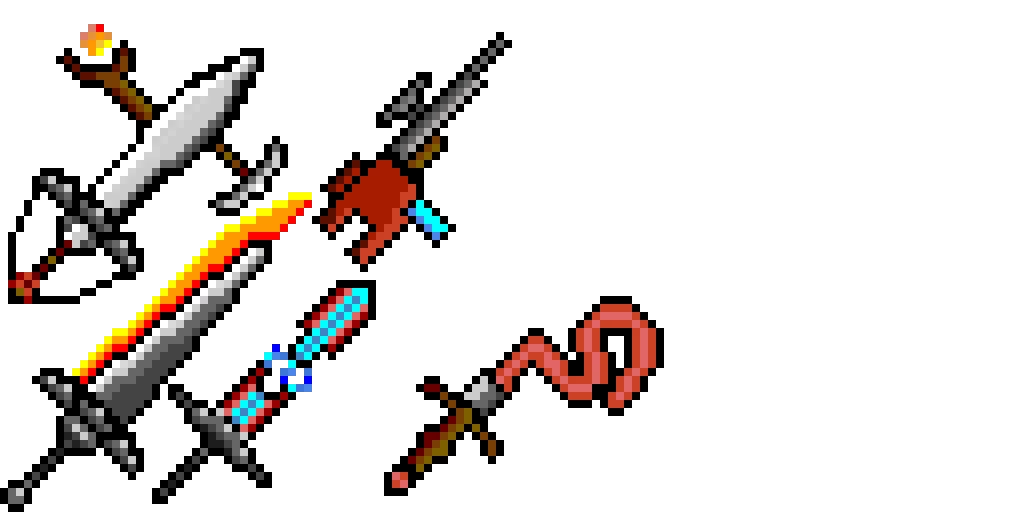 random wepon collection