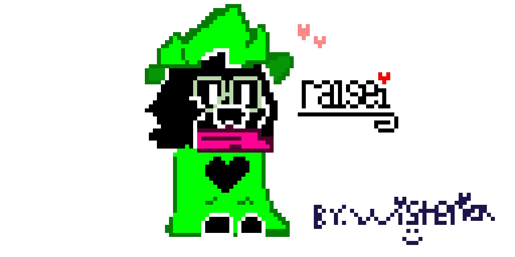 sitting ralsei