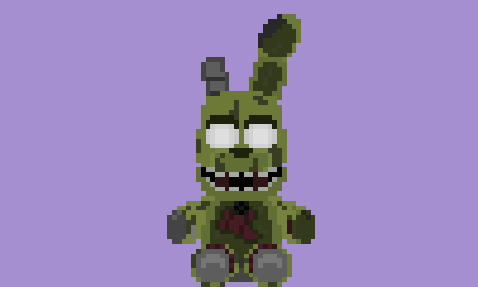 dark springtrap plush