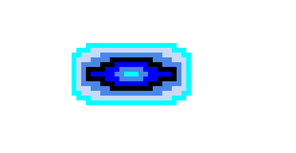 Laser Beam Pixel Art