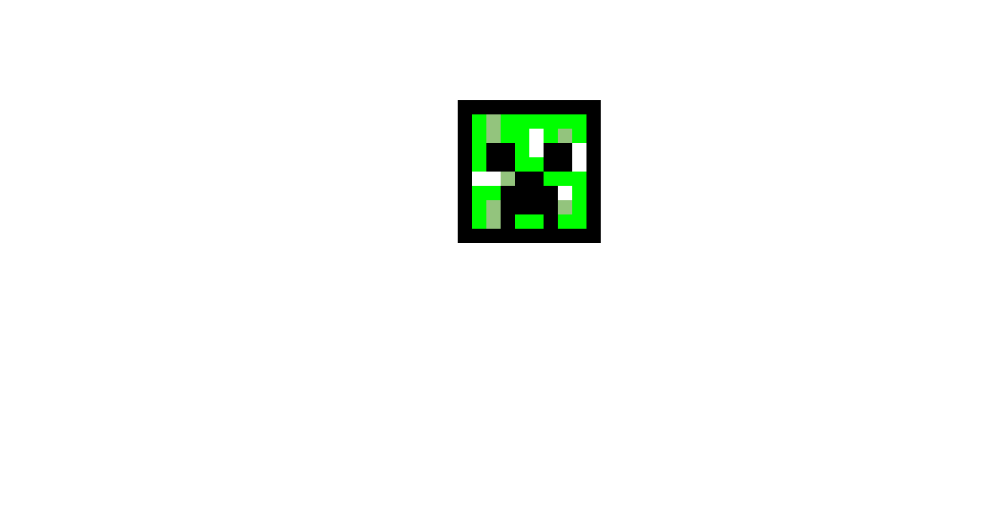 Minecraft face - Creeper