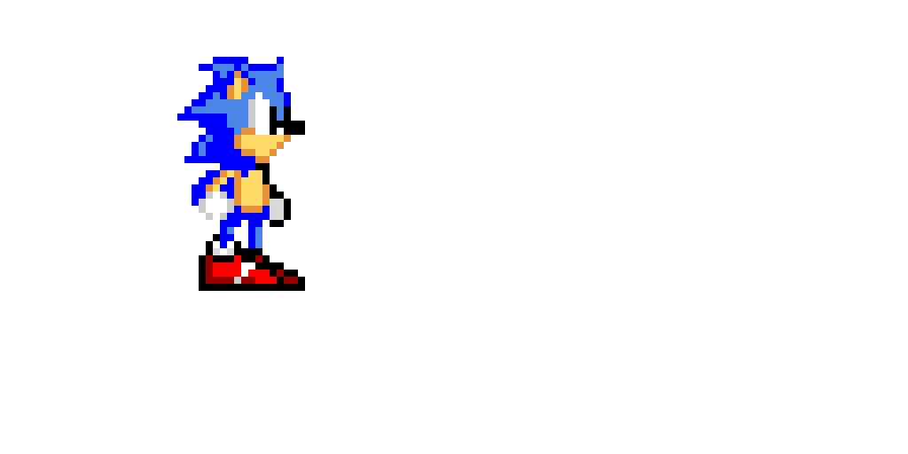 Sonic 8bit Sprite