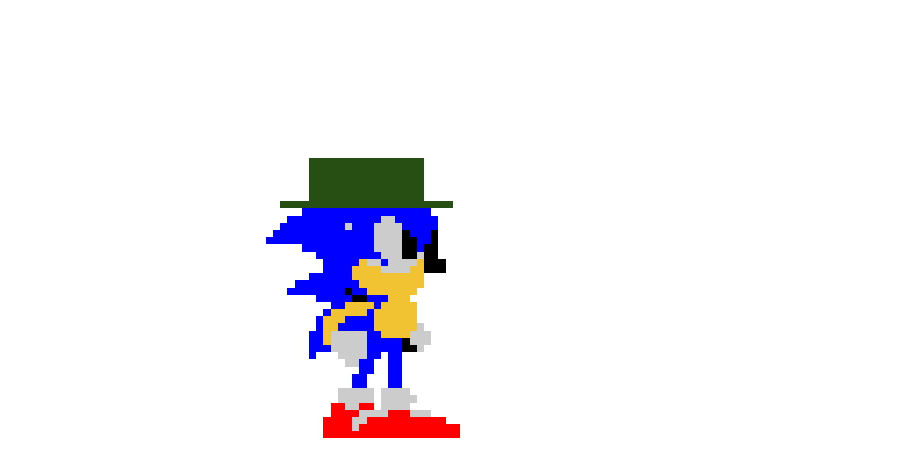 Sonic with hat
