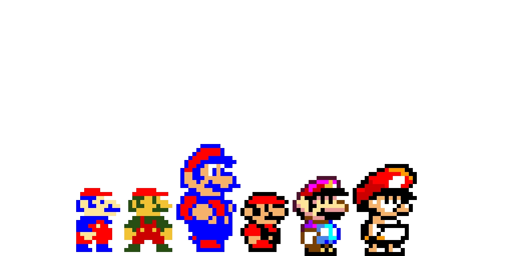 evolution mario