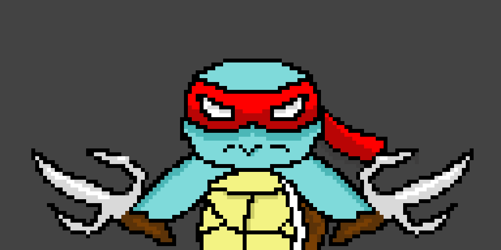 Raph, TEENAGE MUTANT NIJA SQUIRTLE!