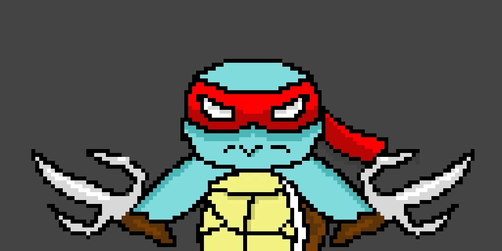 Raph, TEENAGE MUTANT NIJA SQUIRTLE!