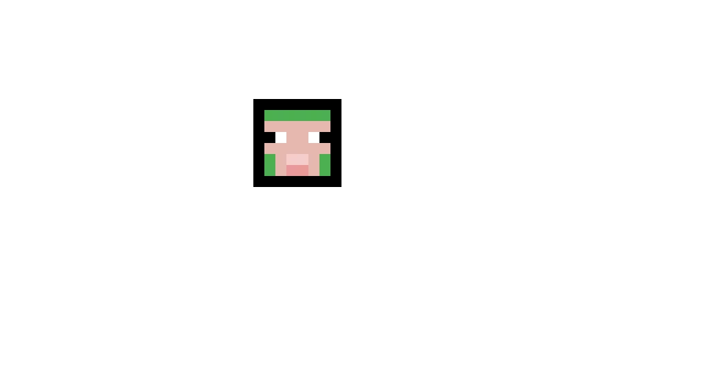 sheep face minecraft green