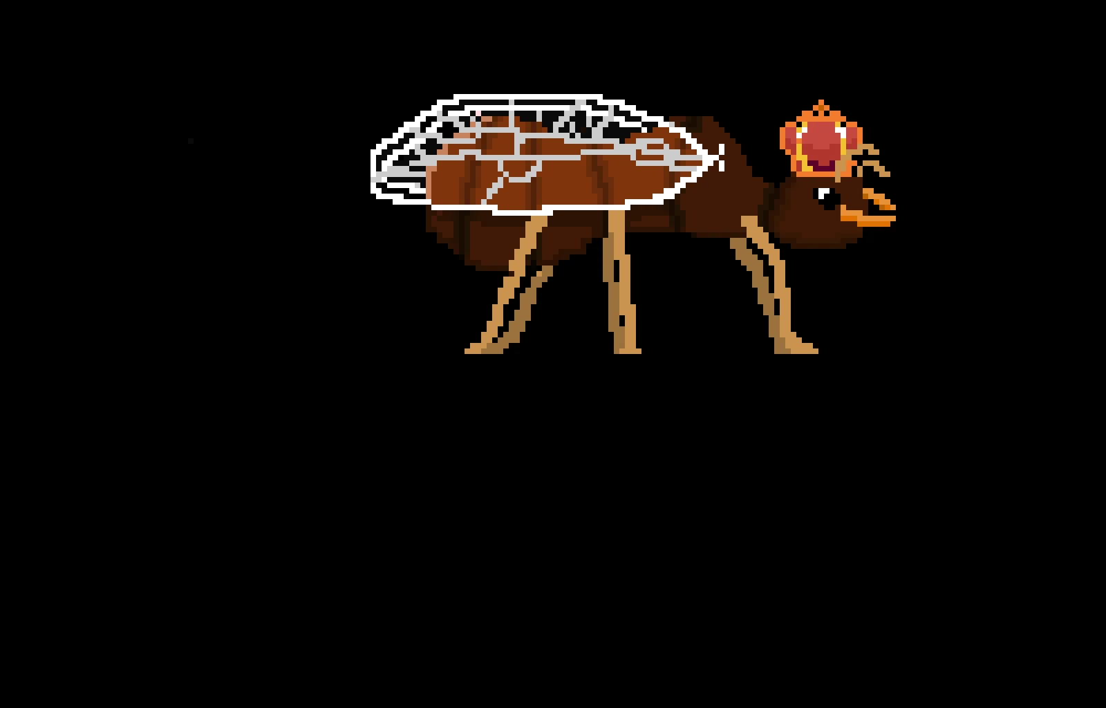 Queen ant Kingdom two crowns