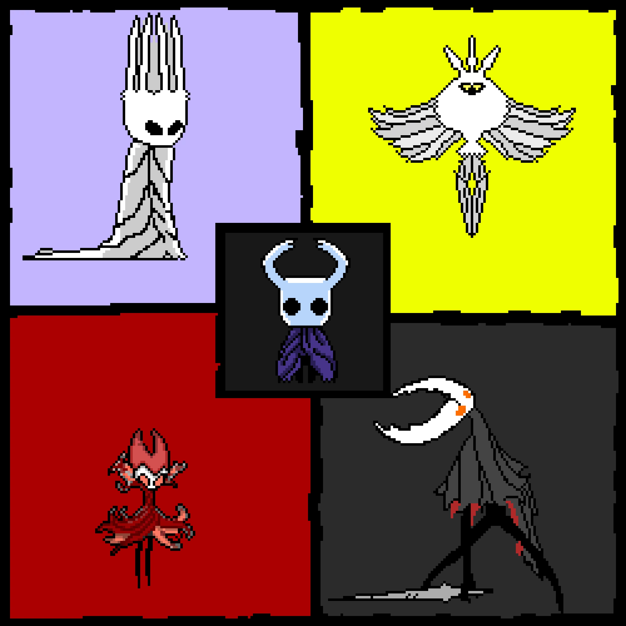 gods of hallownest hollowknight