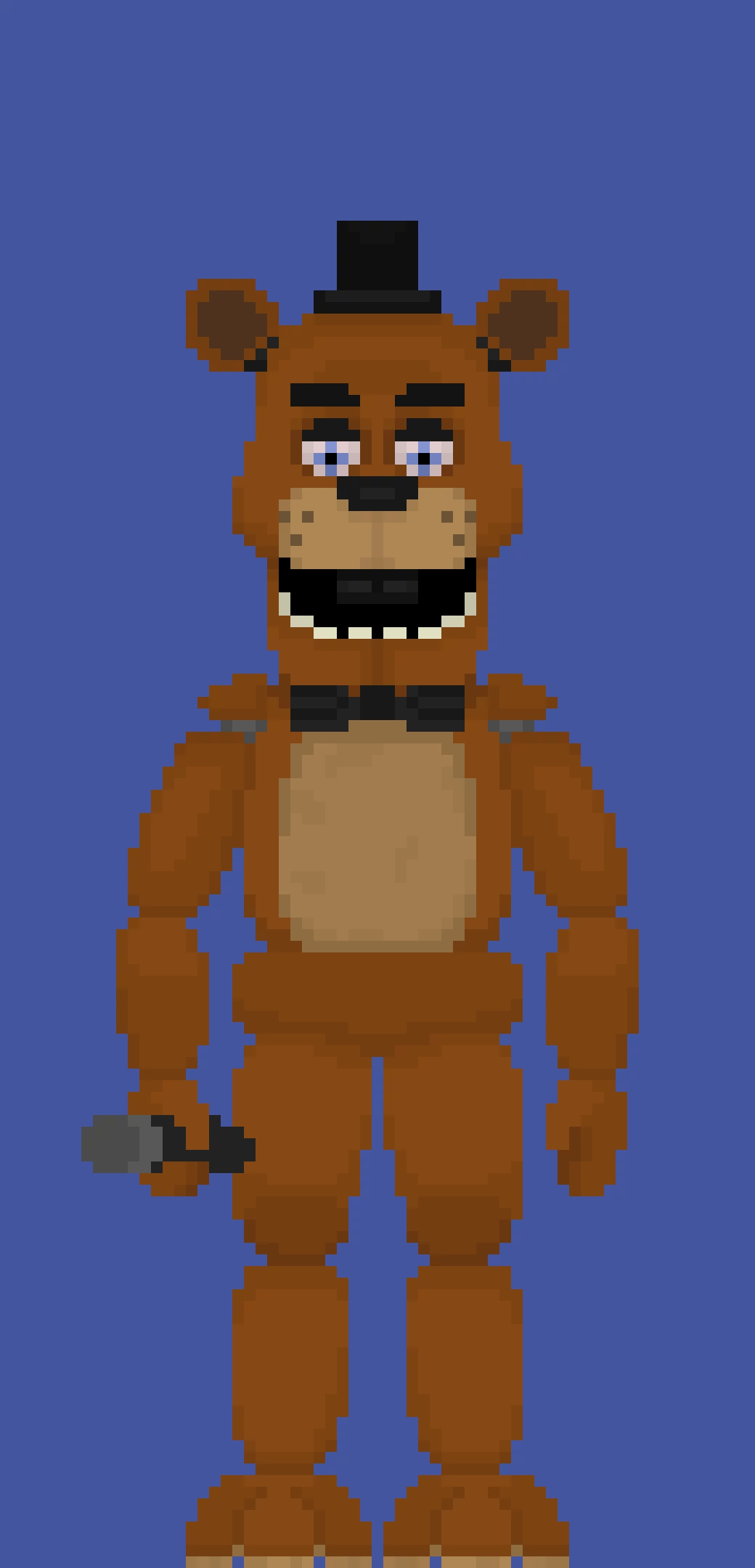 classic freddy fazbear updated fnaf movie