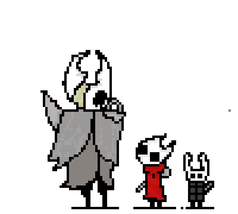 Hornet, Ghost, Hollow Knight (request from @makingtacosgifs, @swooddude)