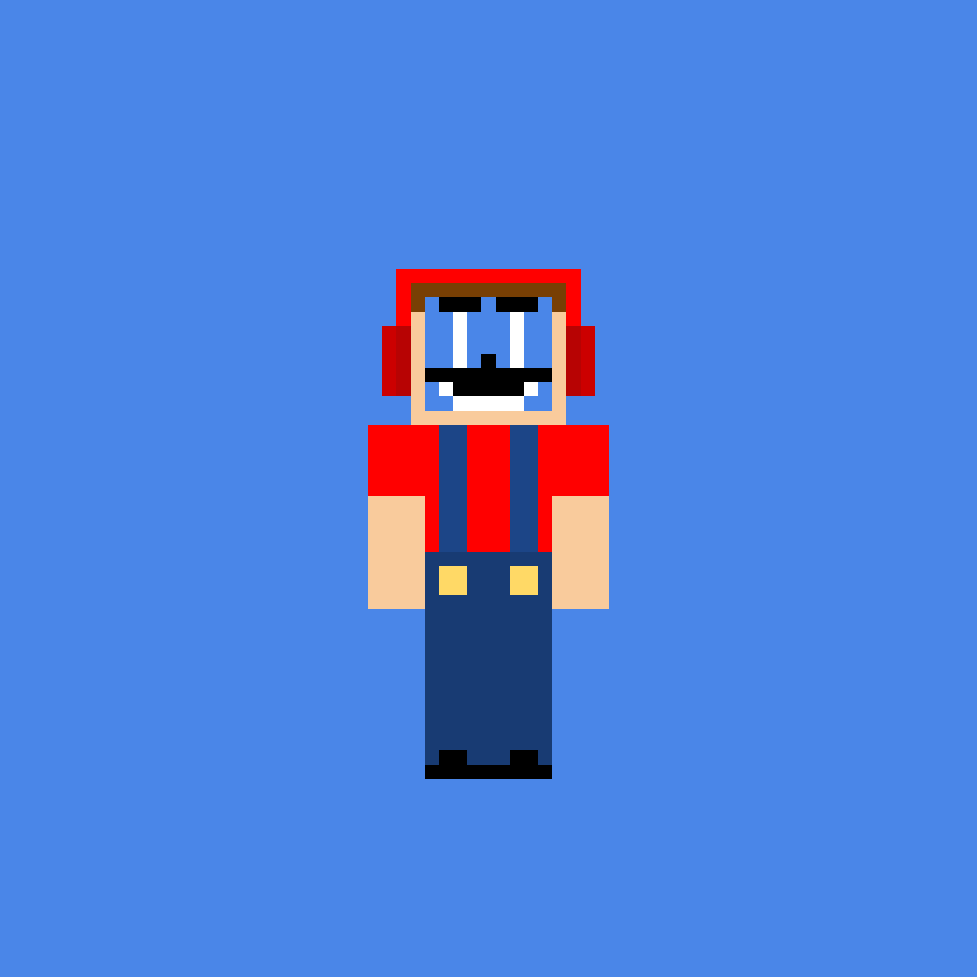 B.O.B as mario (Creds to @Blue_blob)