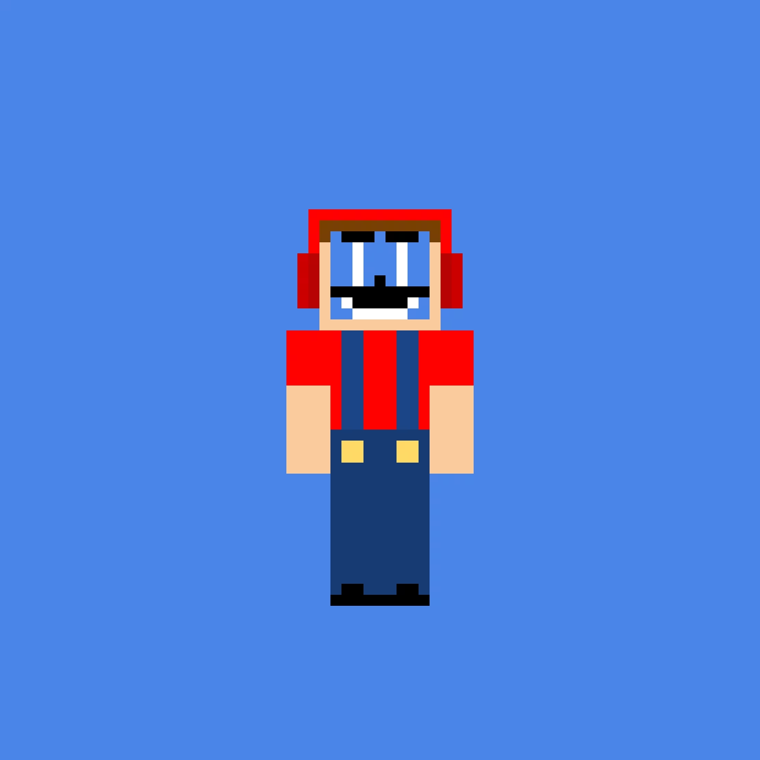 b o b as mario creds to blue blob