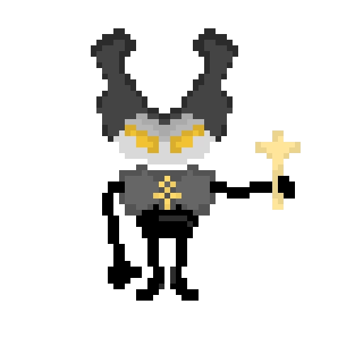 a custom hollow knight character