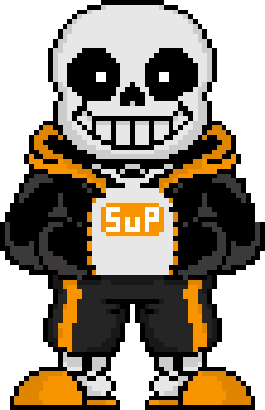 sans supreme orange remake