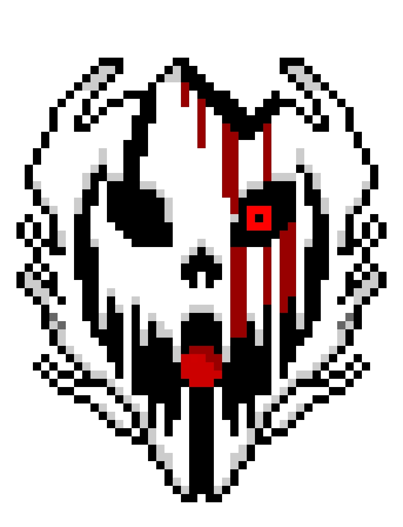 gaster horrorsans blaster