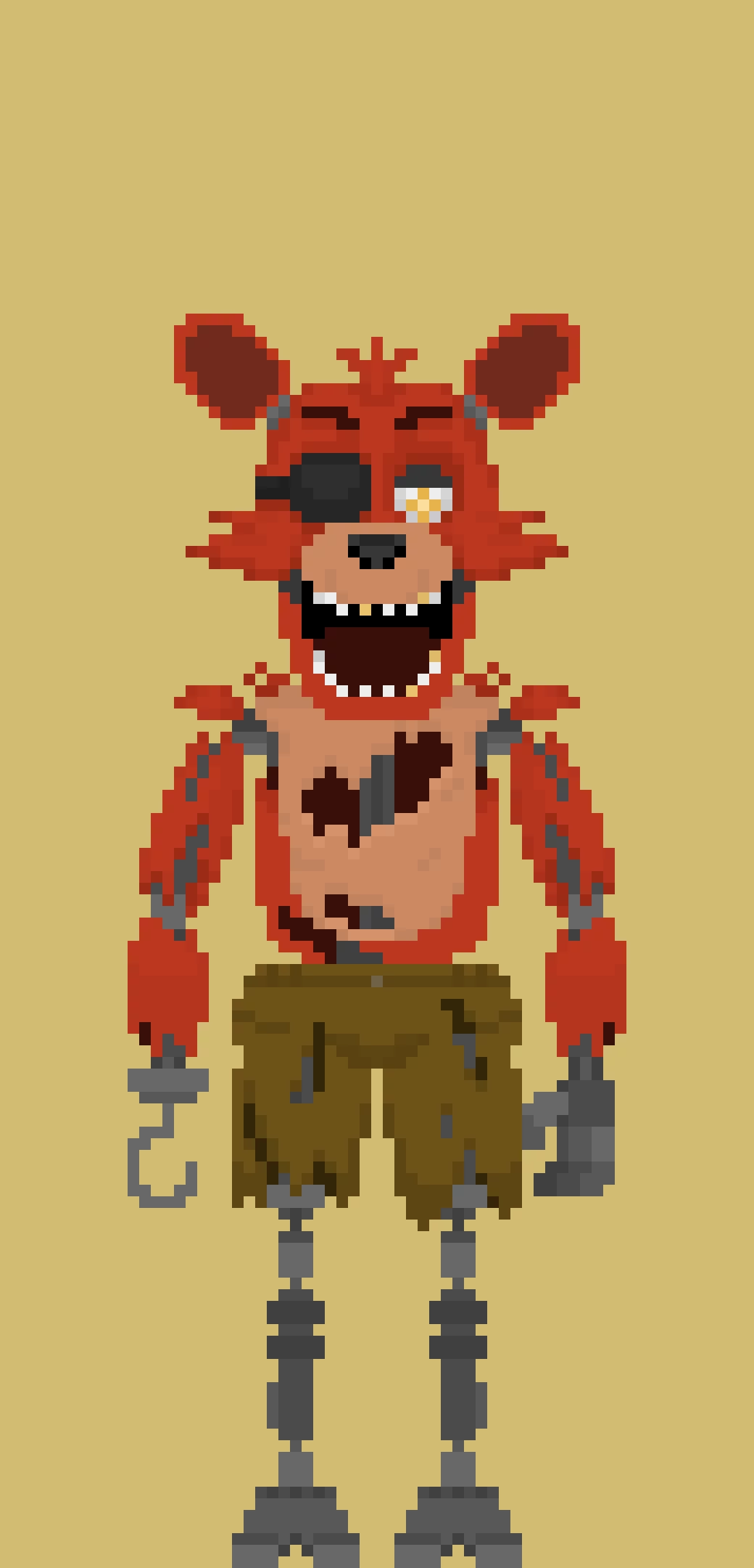 Classic Foxy (Updated) (FNaF Movie)