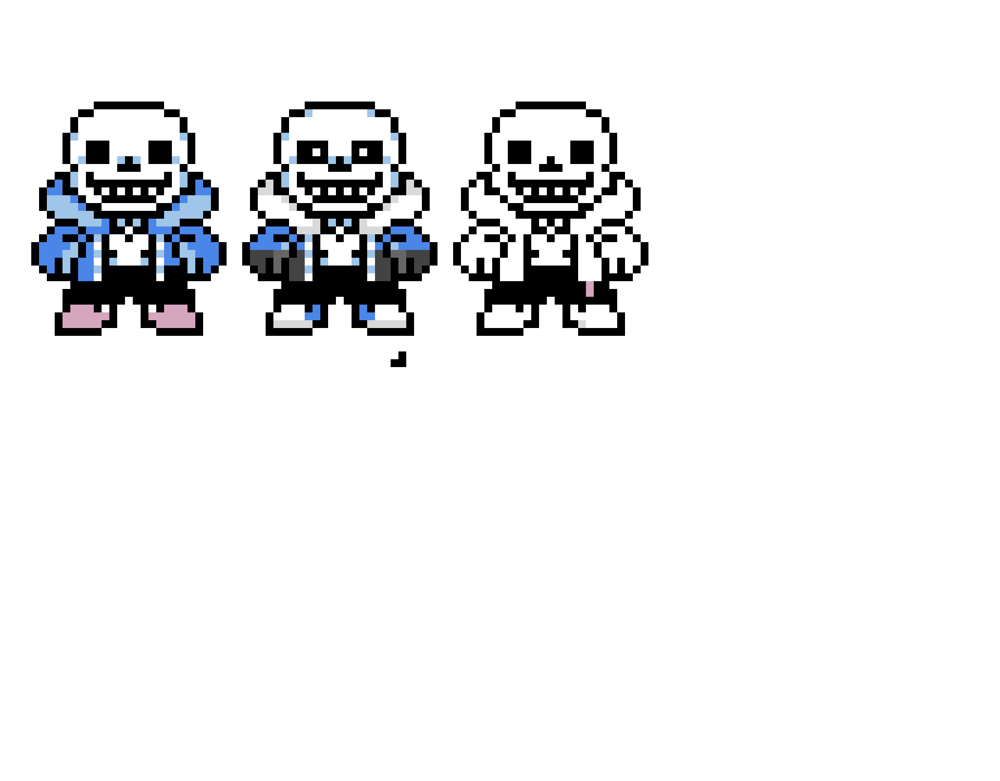 Add your own sans oc, pc people feel free to add more, model’s creator is Krutch_0v0 on artsta