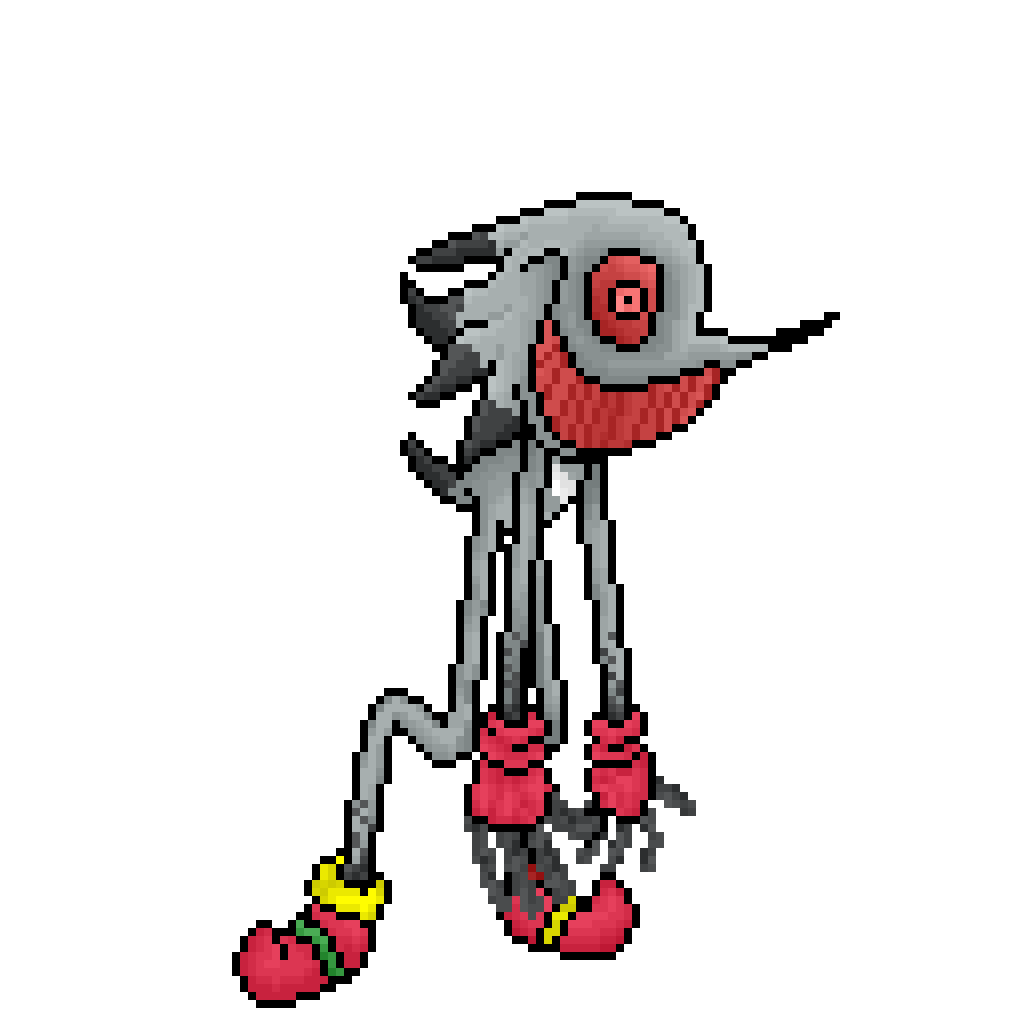 Chaotix Beast Form (but I didnt make a pixel perfect copy of the original) 