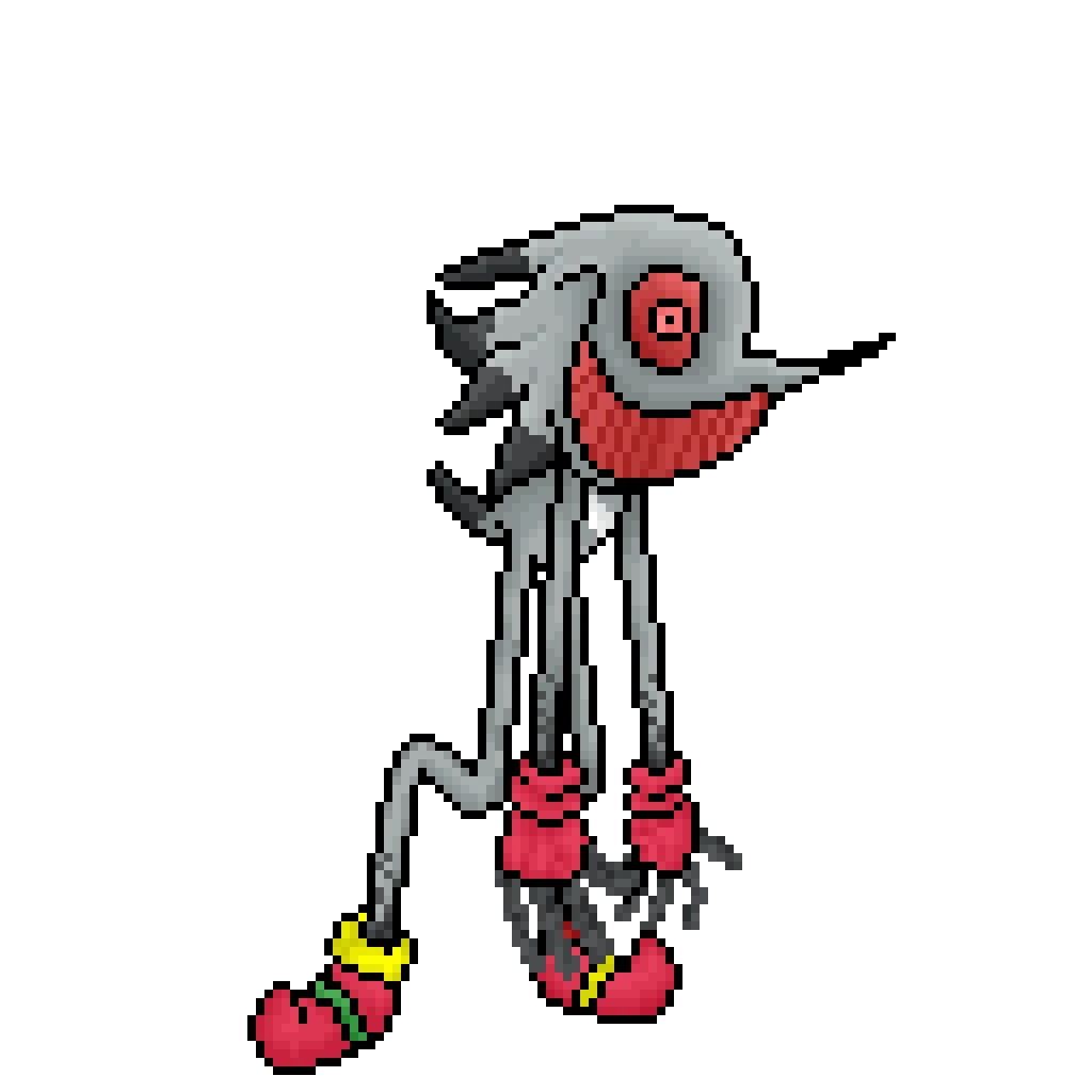Chaotix Beast Form (but I didnt make a pixel perfect copy of the original) 