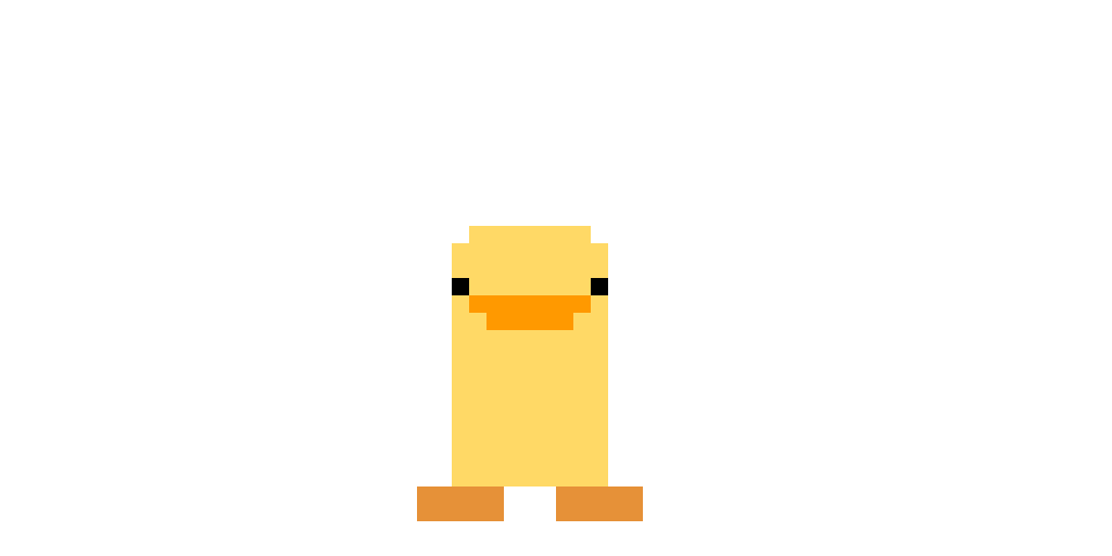 duck model to replace the weird looking one that I previously made