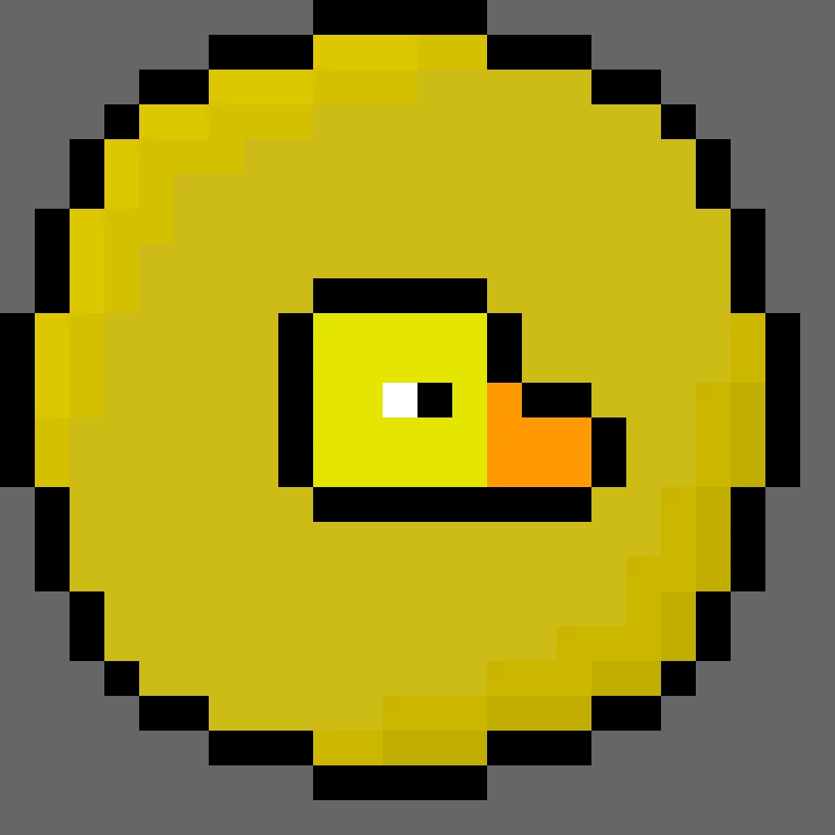 gold duck coin