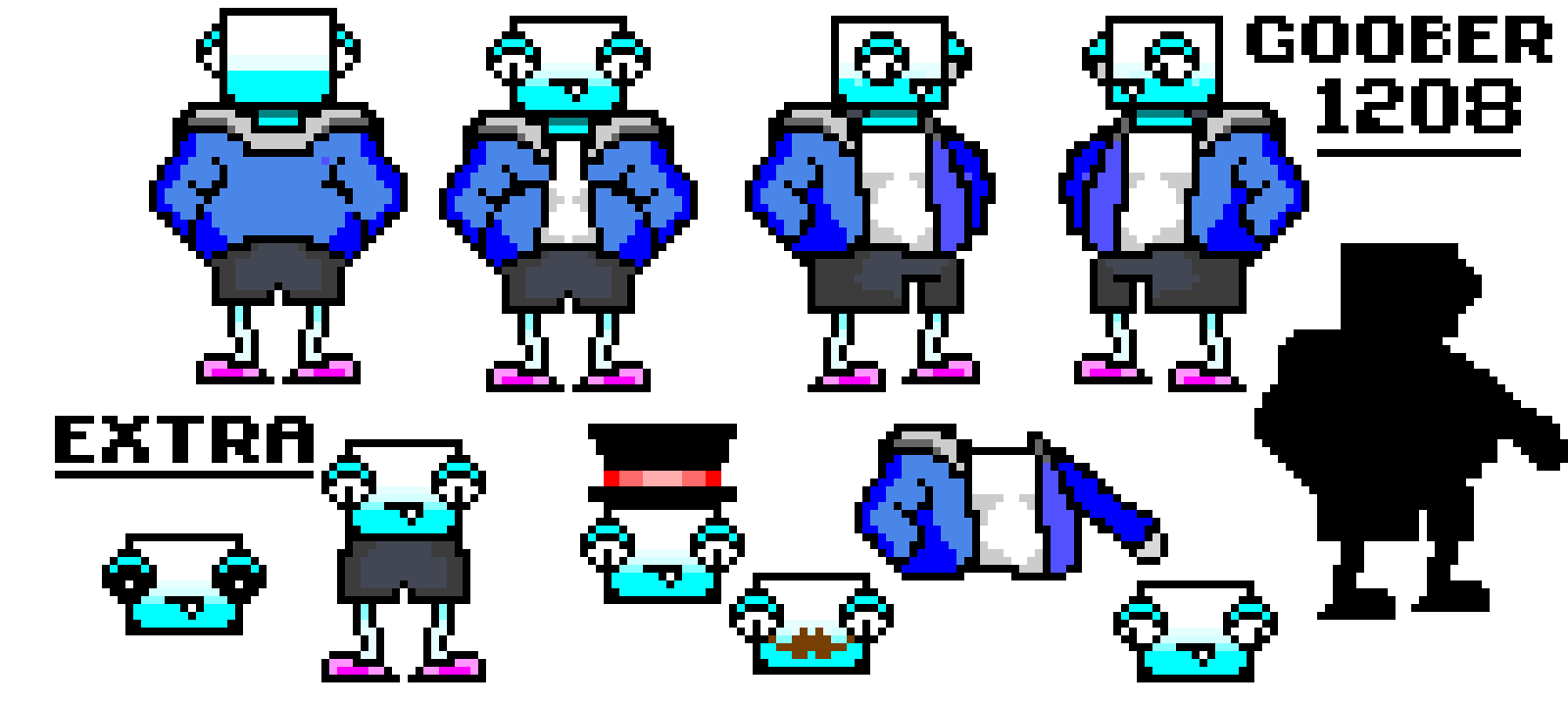 Goober overworld sprite - goobertale