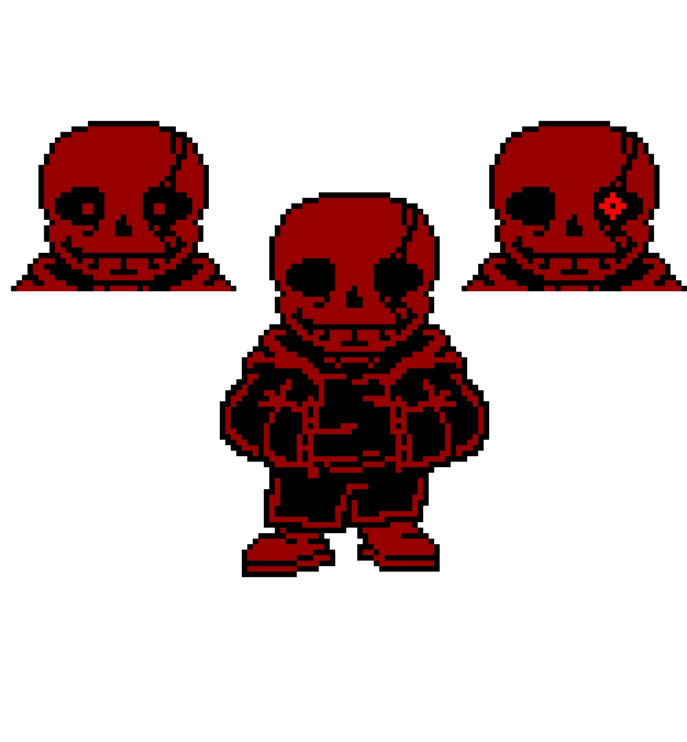 jk underfell sans my au creds to intomadness