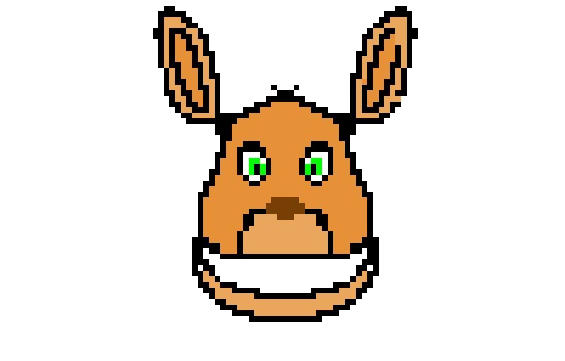 joey the musical kangaroo (at first was trying to make spring Bonnie but switched it to this