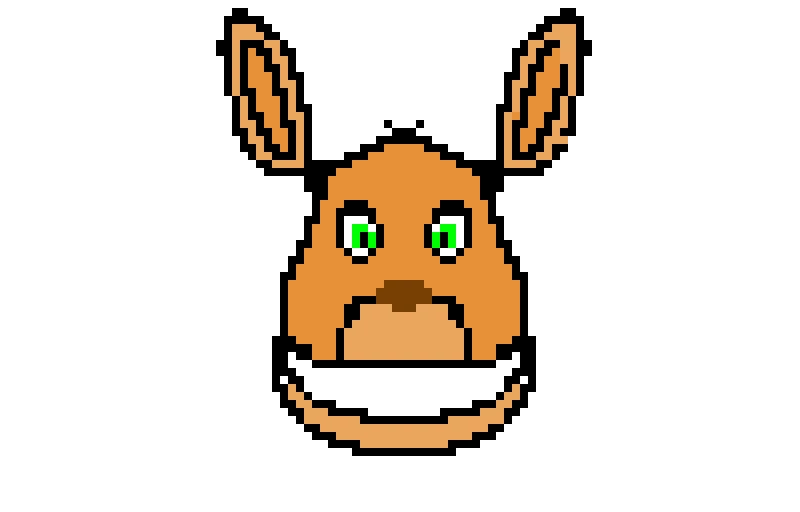 joey the musical kangaroo (at first was trying to make spring Bonnie but switched it to this