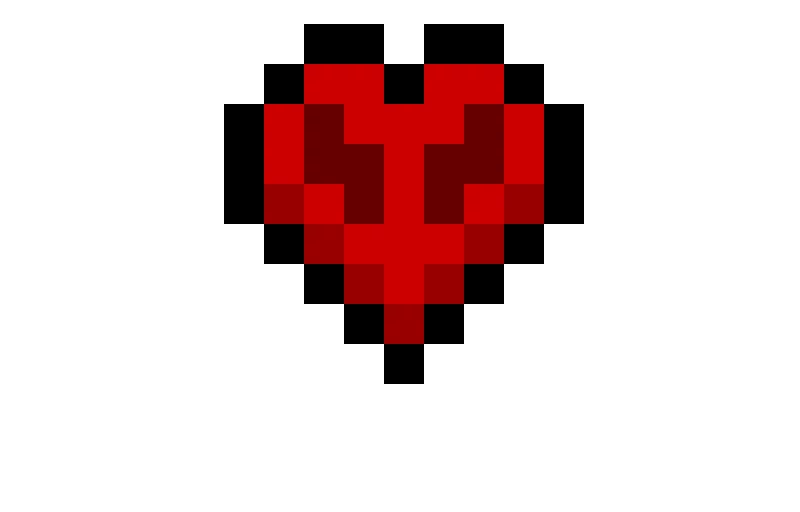 minecraft hardcore heart