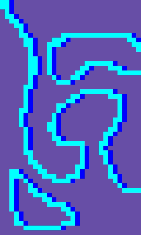 Neon Lights - 3D abstract style