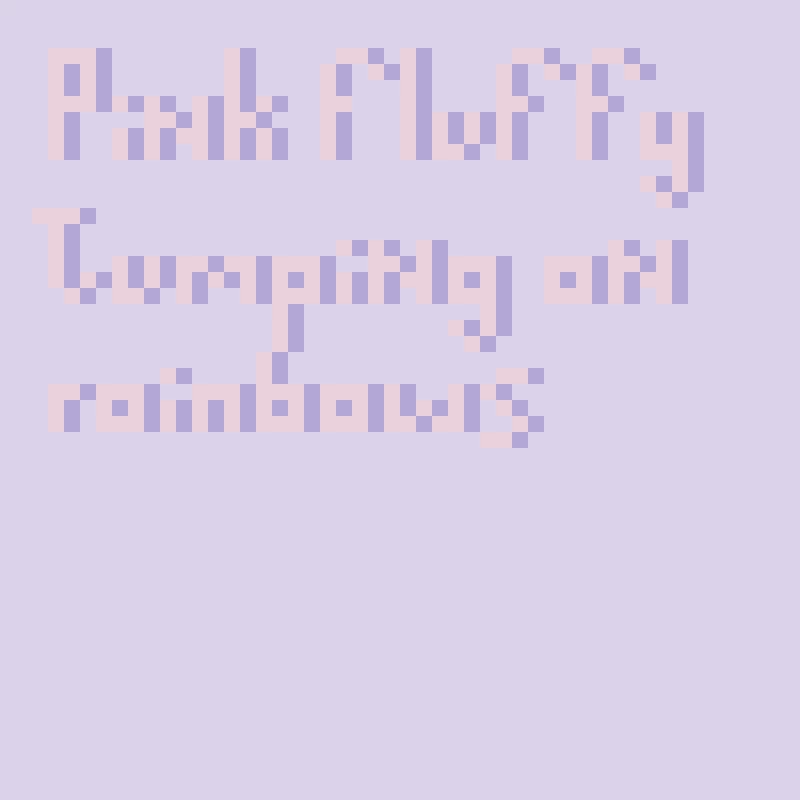 pink fluffy unicorns jumping on rainbows