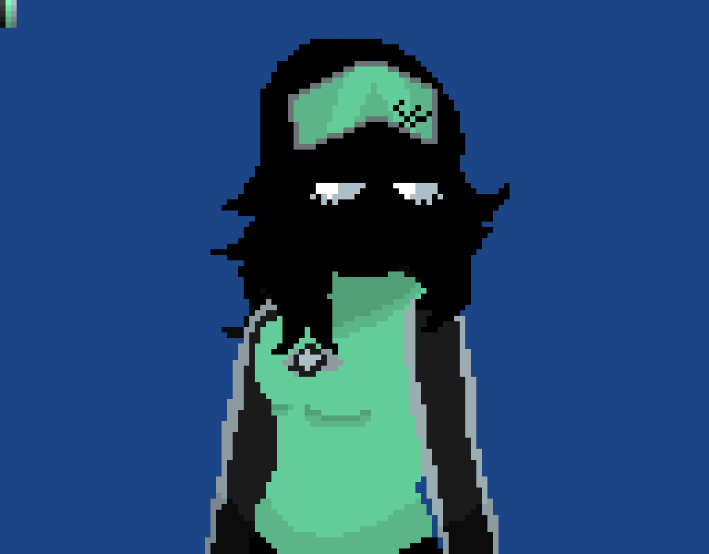 That one pixel art of Lorah but I tried to remake it (Props to Void for the OG art)