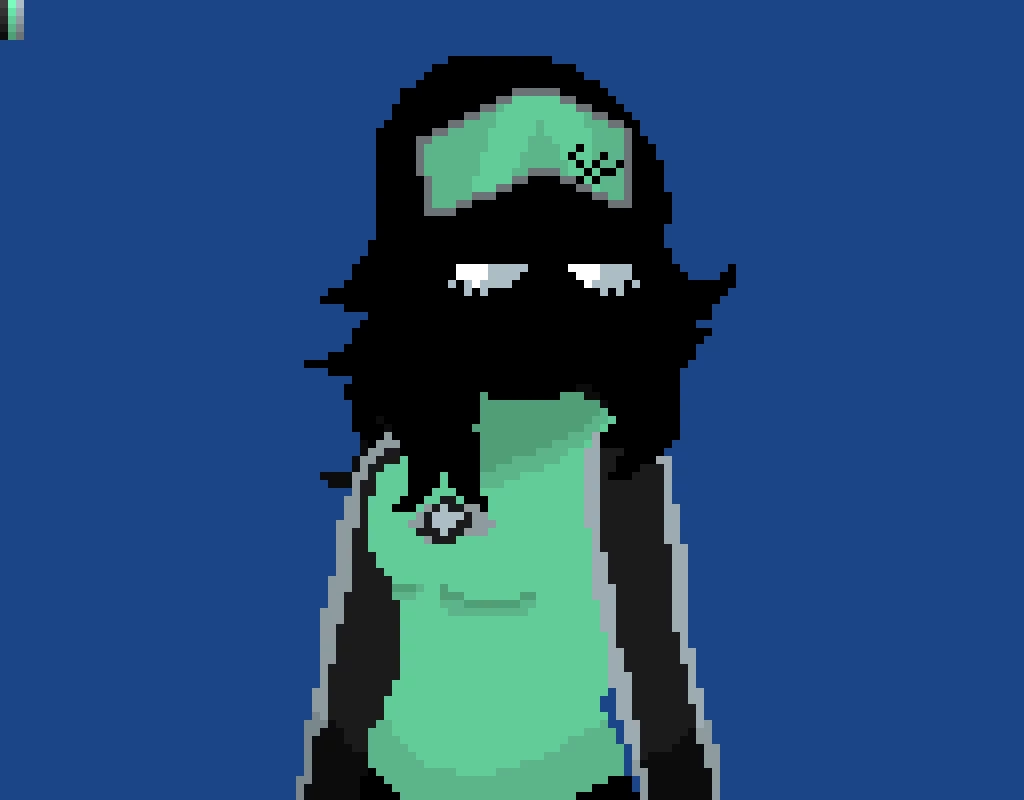 that one pixel art of lorah but i tried to remake it props to void for the og art