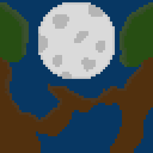 The moon. planning on making a celeste-ish game