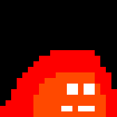 tiny red blob