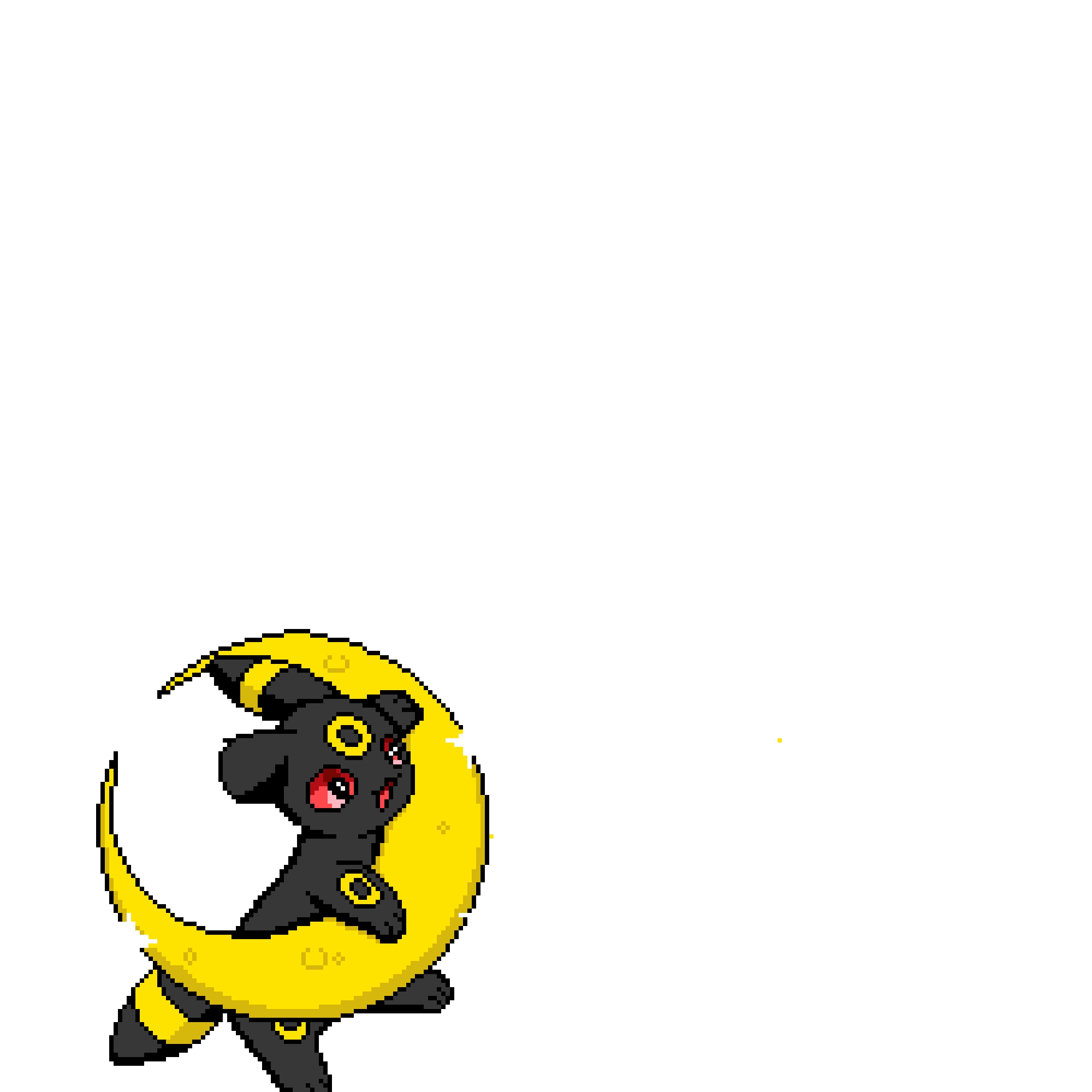 umbreon on the moon