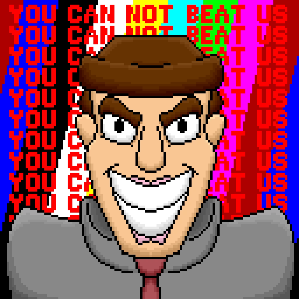 We are Nintendo. Ultimate TV game system. We challenge all players. You can not beat us. SyS Remake