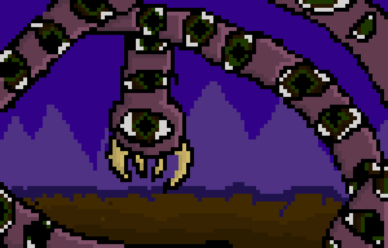 a worm that eats worlds