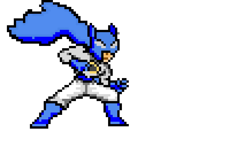 batman using the Goku model as a base