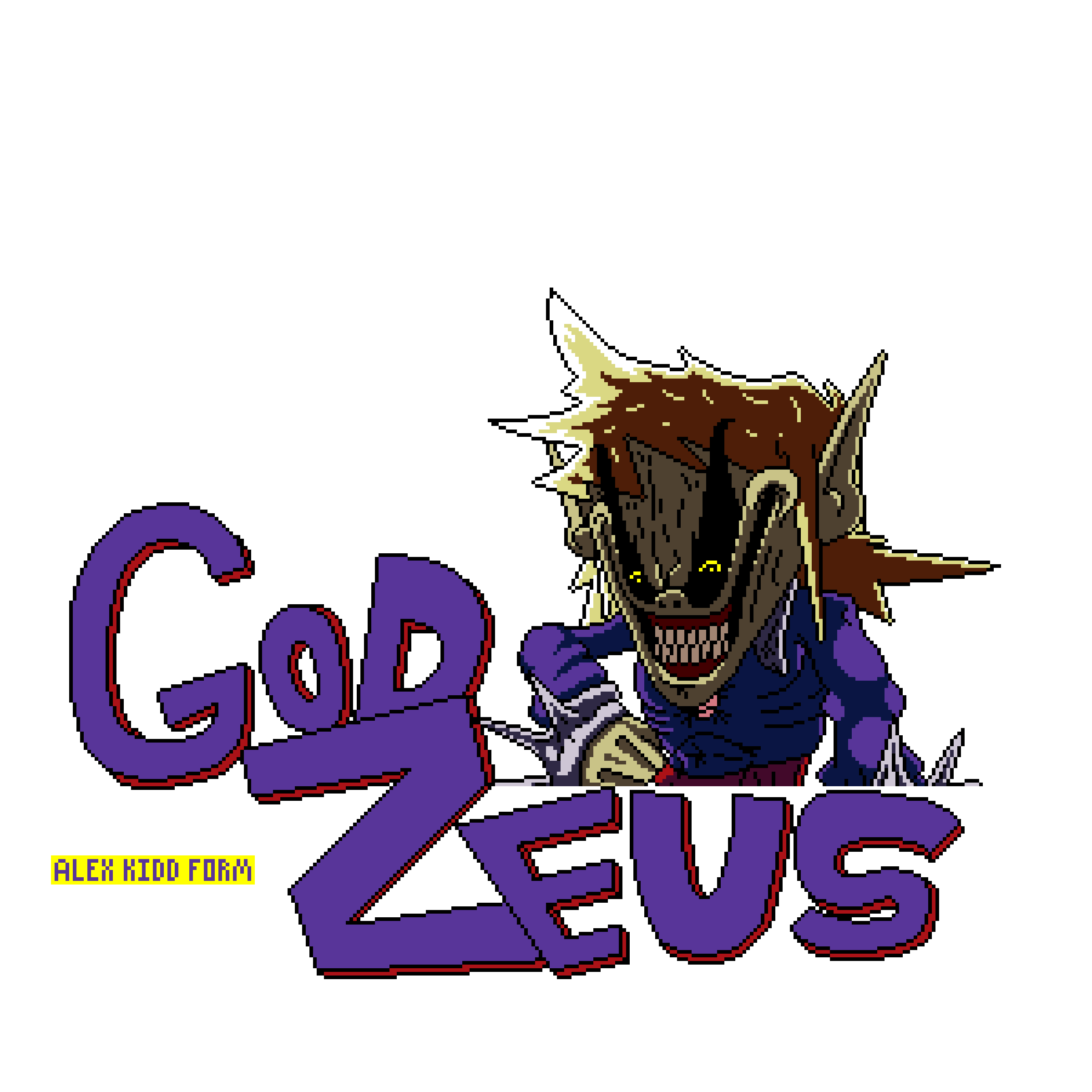 (Final) God-Z Alex Kidd Form