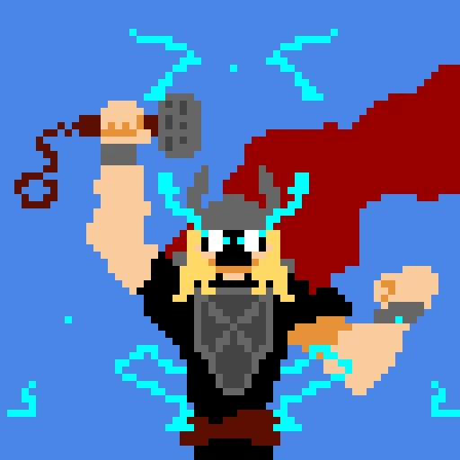 forgot to show my progress again but this is thor