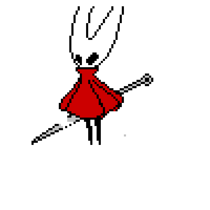 hornet from silk song and hollow knight