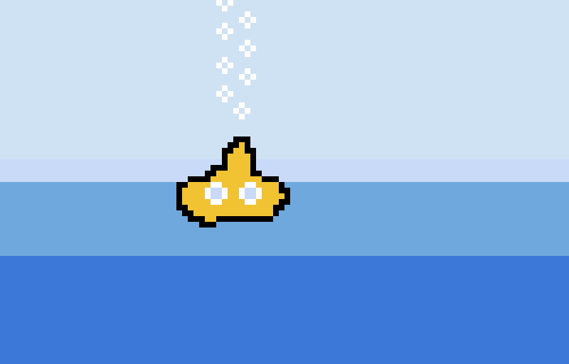 i just drew a random shape and it was a submarine ?