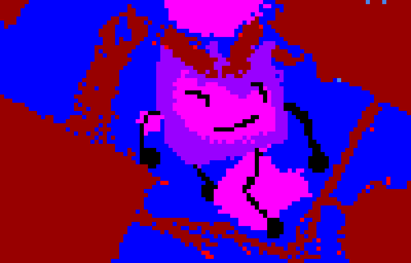 I will not miss an opportunity to make pixel art of corrupt, challenge by @I_lackinspiration