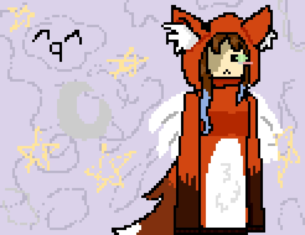 Its a little too big, but it comfy. I like it ^q^ (base from @1754220)