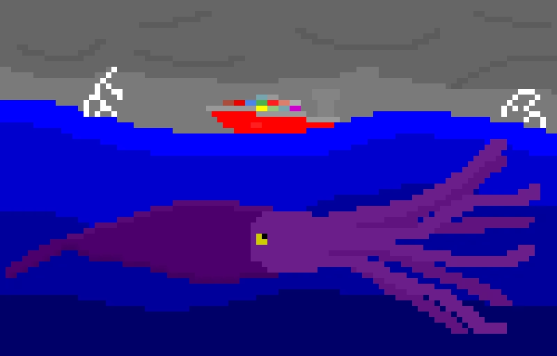 Kraken searching for next victim (CONTEST)