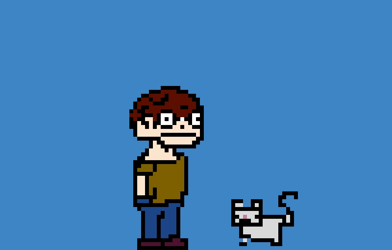 me and my goofy ahh cat