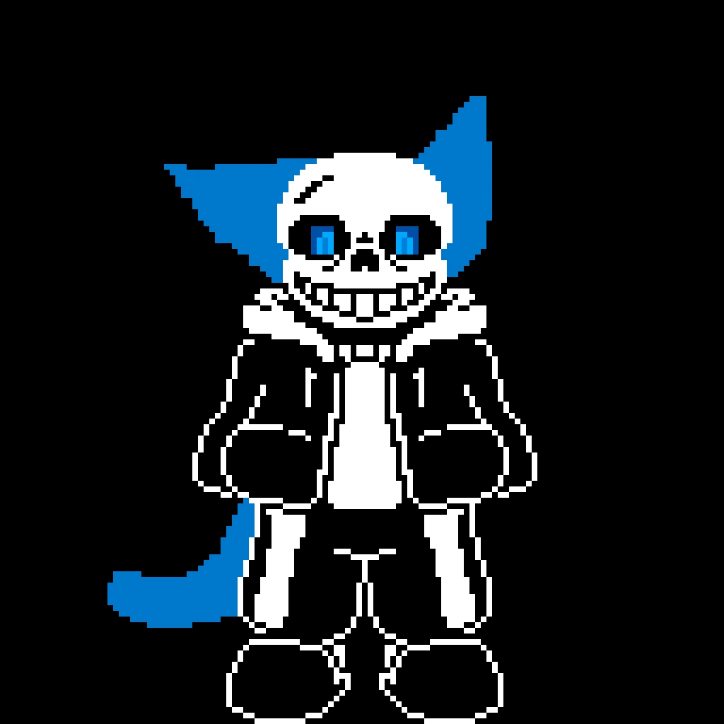 sans from Undercats... model made by @snas